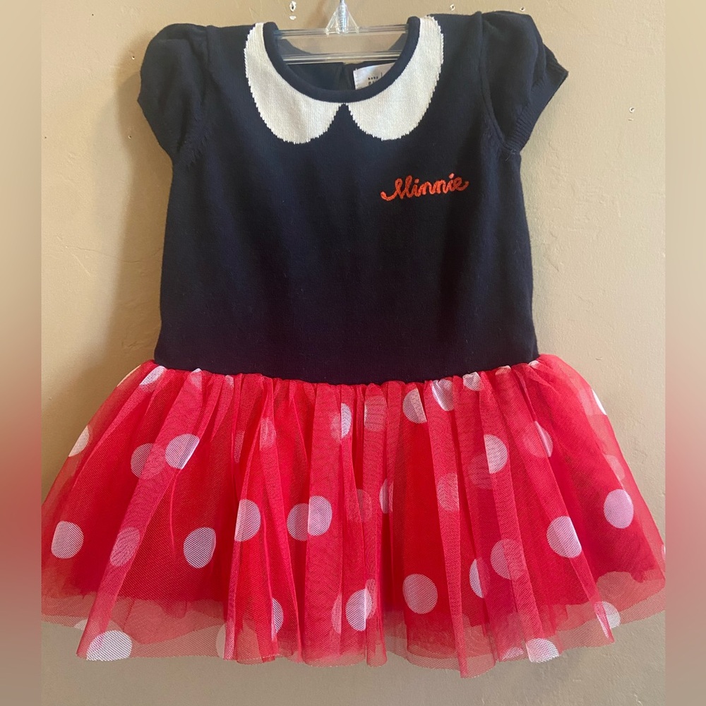 Gap Baby Disney Minnie Mouse Tulle Dress 12-18 months